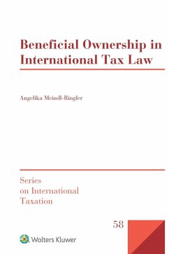 Beneficial Ownership in International Tax Law (eBook, ePUB) - Meindl-Ringler, Angelika