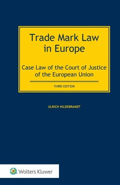 Trade Mark Law in Europe (eBook, ePUB) - Hildebrandt, Ulrich