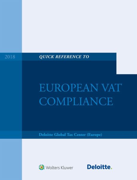 Quick Reference to European Vat Compliance (eBook, ePUB) Quick Reference to European Vat Compliance (eBook, ePUB)