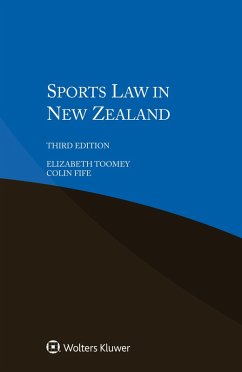 Sports Law in New Zealand (eBook, ePUB) - Toomey, Elizabeth