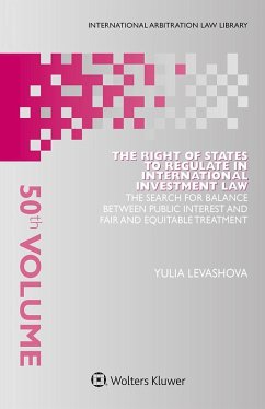Right of States to Regulate in International Investment Law (eBook, ePUB) - Levashova, Yulia