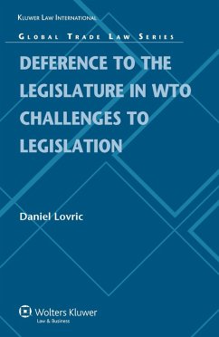 Cover Deference to the Legislature in WTO Challenges to Legislation (eBook, ePUB)