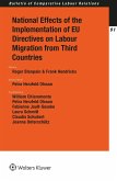 National Effects of the Implementation of EU Directives on Labour Migration from Third Countries (eBook, ePUB)