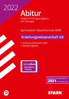 Cover STARK Abiturprüfung NRW 2022 - Erziehungswissenschaft GK