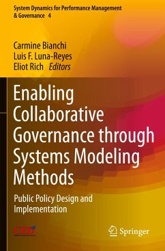 Enabling Collaborative Governance through Systems Modeling Methods