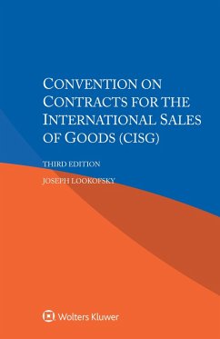Convention on Contracts for the International Sales of Goods (CISG) (eBook, ePUB) - Lookofsky, Joseph