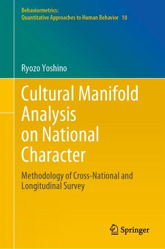 Cultural Manifold Analysis on National Character (eBook, PDF) - Yoshino, Ryozo