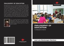 PHILOSOPHY OF EDUCATION - Montenegro Martínez, José Luis