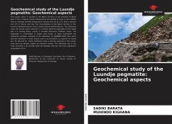 Geochemical study of the Luundje pegmatite: Geochemical aspects - Barata, Sadiki; Kighana, Muhindo