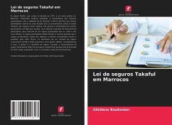 Lei de seguros Takaful em Marrocos - Boukantar, Ghizlane