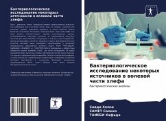 Bakteriologicheskoe issledowanie nekotoryh istochnikow w wolewoj chasti hlefa - Hemza, Saidi; Saliha, Samet; Hafida, Taiebi