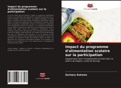 Impact du programme d'alimentation scolaire sur la participation - Kokwee, Zachary Impact du programme d'alimentation scolaire sur la participation - Kokwee, Zachary