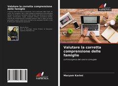 Valutare la corretta comprensione delle famiglie - Karimi, Maryam