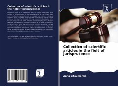 Collection of scientific articles in the field of jurisprudence - Litovchenko, Anna