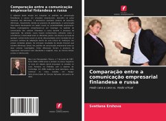 Comparação entre a comunicação empresarial finlandesa e russa - Ershova, Svetlana