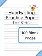 Handwriting Practice Paper for Kids - Bild 1
