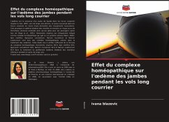 Effet du complexe homéopathique sur l'¿dème des jambes pendant les vols long courrier - Blazevic, Ivana