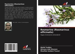 Rosmarino (Rosmarinus officinalis) - Yeddes, Walid; Aidi Wannes, Wissem; Saidani Tounsi, Moufida