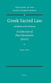 Greek Sacred Law (2nd Edition with a Postscript)