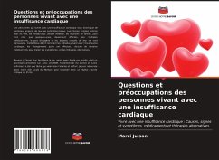 Questions et préoccupations des personnes vivant avec une insuffisance cardiaque - Julson, Marci