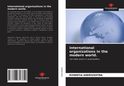 International organizations in the modern world. - Andriushyna, Evhenyia