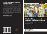 Study of buying habits in toy and clothing products