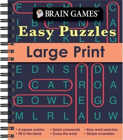 Brain Games - Easy Puzzles - Large Print - Publications International Ltd; Brain Games