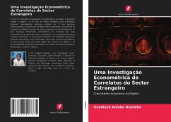 Cover Uma Investigação Econométrica de Correlatos do Sector Estrangeiro