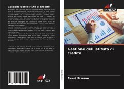 Gestione dell'istituto di credito - Maxurow, Alexej