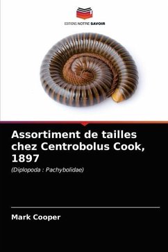 Assortiment de tailles chez Centrobolus Cook, 1897 - Cooper, Mark