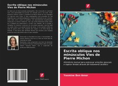 Escrita oblíqua nos minúsculos Vies de Pierre Michon - Ben Amor, Yasmine