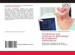 Condiciones que propician el aprendizaje de problemas matemáticos - Carbonell Vargas, Manuel Silverio; García Viamontes, Diosveni