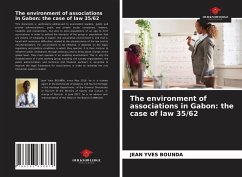 The environment of associations in Gabon: the case of law 35/62 - Bounda, Jean Yves