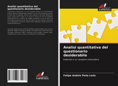 Analisi quantitativa del questionario desiderabile - Peña León, Felipe Andrés