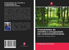 Cover Propriedades da clorofila-a encapsulada em carboximetilcelulose