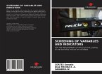 SCREENING OF VARIABLES AND INDICATORS