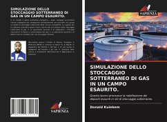 SIMULAZIONE DELLO STOCCAGGIO SOTTERRANEO DI GAS IN UN CAMPO ESAURITO. - Kuiekem, Donald