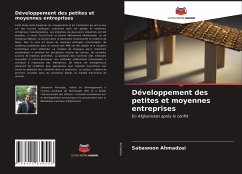 Développement des petites et moyennes entreprises - Ahmadzai, Sabawoon