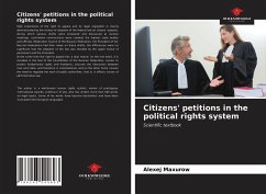 Citizens' petitions in the political rights system - Maxurow, Alexej