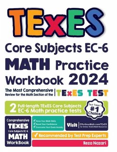 TExES Core Subjects EC-6 Math Practice Workbook - Nazari, Reza