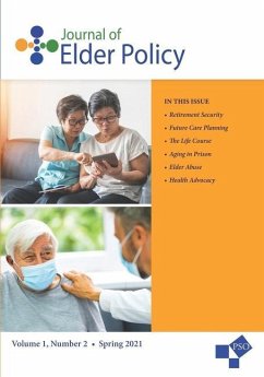 Journal of Elder Policy: Vol. 1, No. 2, Spring 2021 - Kahana, Eva