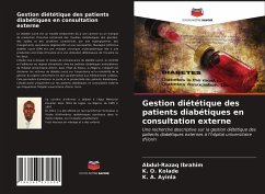 Cover Gestion diététique des patients diabétiques en consultation externe