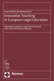 Innovative Teaching in European Legal Education