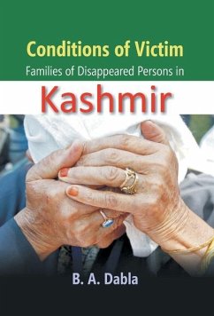Cover Conditions of Victim Families of Desappeared Person in Kashmir