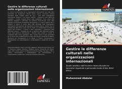 Gestire le differenze culturali nelle organizzazioni internazionali - Abdulai, Muhammed