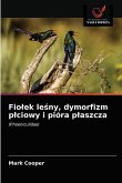 Fiolek leśny, dymorfizm plciowy i pióra plaszcza