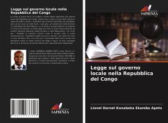 Legge sul governo locale nella Repubblica del Congo - Konabeka Ekambo Apeto, Lionel Darnel