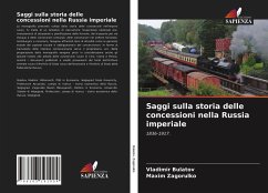Cover Saggi sulla storia delle concessioni nella Russia imperiale