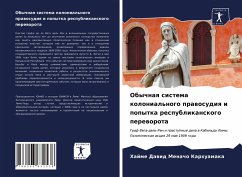 Cover Obychnaq sistema kolonial'nogo prawosudiq i popytka respublikanskogo pereworota