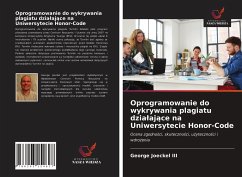 Oprogramowanie do wykrywania plagiatu dzia¿aj¿ce na Uniwersytecie Honor-Code - Joeckel III, George